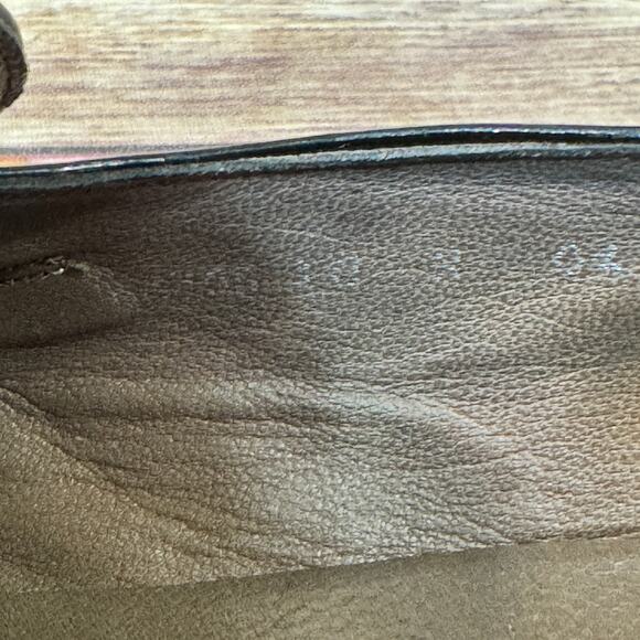 Bally Mens Black Leather Slip On Loafer Dress Shoes 10 N - Picture 8 of 10